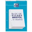 Bloc de fiches Bristol - A4 - 5x5 - OXFORD 