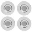 4 Aimants pour tableaux blancs - 32 mm de diamètre - NOBO