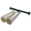 6 Rouleaux de film étirable 13µ - 450 mmx 300 m - SANS MANDRIN.