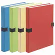 10 Chemises &agrave; sangle Forever dos extensible A4 - Papier recycl&eacute; - Coloris assortis - Exacompta 