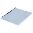100 Clips d'archivage universel A4 et listing bleu FELLOWES 