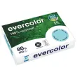 Ramette de 500 feuilles de papier recycl&eacute; EVERCOLOR A4 80g 