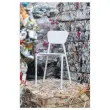 Chaise 4 pieds recyclée MAHAUT décor FLOREAL montée