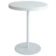 Table haute H110 recyclée MAHAUT ø64mm décor FLOREAL