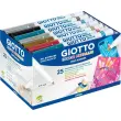 Feutre GIOTTO pour d&eacute;cor &agrave; base d'eau multisupport - coloris assortis - lot de 25 