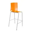 Tabouret haut FONDO HOCKER polypropyl&egrave;ne orange 