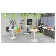 Tabouret haut FONDO HOCKER polypropylène vert