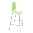 Tabouret haut FONDO HOCKER polypropylène vert
