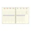 Agenda 16 mois Meline - 18,5 x 22,5 cm - Bleu foncé - Septembre à décembre - EXACOMPTA