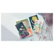 Agenda semainier Exacompta  Mini Labo - 15x21cm - Fleurs fond blanc 
