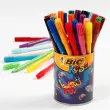 Feutre de coloriage BIC VISA pointe fine - encre lavable - coloris assortis - lot de 36