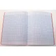 Cahier piqûre Seyès - A5+ 90 g - 96 pages - Rouge - Access