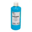 Gouache acrylique bleu - flacon de 500 ml - O'color