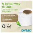 12 Rouleaux de 500 étiquettes blanches 25x54mm pour DYMO Label Writer