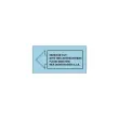 Lot de 10 blocs de notes adh&eacute;sives &laquo; Signez ici &raquo; (50 feuilles) 