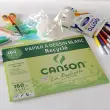 papier dessin A4 160 g Canson - blanc - lot de 10