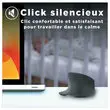 Souris sans fil semi-ergonomique dual connect 