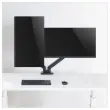 Bras porte-écran double articulé Ergo Line Noir