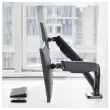 Bras porte-écran double articulé Ergo Line Noir