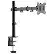 Bras porte-écran simple Ergo Line Noir