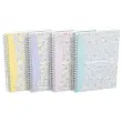 Cahier Flowers 14,8 x 21 cm - 5x5margé -120 pages - OXFORD