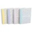 Cahier Flowers 14,8 x 21 cm - 5x5margé -120 pages - OXFORD