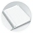 Cahier spirale Flowers - A5 - Lign&eacute; 7mm - 120 pages - Oxford 