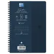 Cahier Signature broché A5 160 pages 5x5. Bleu
