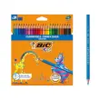 Crayon de couleur - BIC EVOLUTION KIDS - coloris assortis - lot de 24
