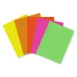 10 Feuilles de papier - 60 x 80 cm - 90g - Coloris fluos - Clairefontaine