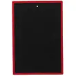 Ardoise naturelle - WONDAY - 1 face unie - 1 face 5x5 - bordure en plastique - 17x25 cm