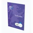 Feuille mobile A4 double perfor&eacute;e CONQUERANT - lign&eacute;e - 4 couleurs (sp&eacute;cial DYS) - lot de 100 
