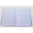 Cahier piqûre Seyès - A5+ 90 g - 96 pages - Bleu - Access