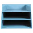 Corbeille &agrave; courrier carton - aquarel bleu clair - EXACOMPTA 