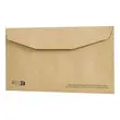 1000 Enveloppes MSP papier kraft - 85g - 114x229mm - Fenêtre 35x100mm - POCHECO