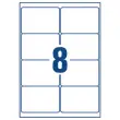 100 Planches d'&eacute;tiquettes 99,1x67,7 mm 800&eacute;tiq/bo&icirc;te 