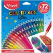 Crayon de couleur MAPED COLOR PEPS - mine 3,2mm - coloris assortis - lot de 72