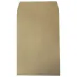 150 Pochettes kraft brun - 160x230mm à soufflets - POCHECO