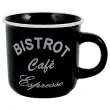 6 Tasses &agrave; caf&eacute; gr&egrave;s 12 cl - coloris assortis 