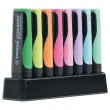 8 Surligneurs GREEN BOSS - Pointe biseautée - Set de bureau - STABILO