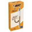 Stylo bille 4 couleurs - Effet bois - BIC 