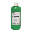 Gouache acrylique  - ART PLUS - vert - flacon de 500 ml 