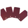 1000 Etiquettes plastiques avec trou de suspension - 110 x 55mm - Violet 