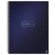 Cahier connect&eacute; et r&eacute;utilisable &agrave; l'infini Rocketbook Core Letter - A4 - Bleu fonc&eacute; - 32 pages - ROCKETBOOK 