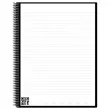 Cahier connect&eacute; et r&eacute;utilisable &agrave; l'infini Rocketbook Core Letter - A4 - Bleu fonc&eacute; - 32 pages - ROCKETBOOK 