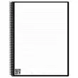 Cahier connect&eacute; et r&eacute;utilisable &agrave; l'infini Rocketbook Core Letter - A4 - Bleu fonc&eacute; - 32 pages - ROCKETBOOK 