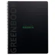 Cahier polypropylène recyclé - 160 pages- A4+ 5x5 - Noir - RHODIA