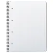 Cahier polypropylène recyclé - 160 pages- A4+ 5x5 - Noir - RHODIA