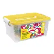Kit de 96 emporte-pi&egrave;ces en plastique -JOVI -  lettres, chiffres, et forme g&eacute;om&eacute;triques 
