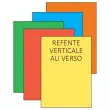 100 Planches d'étiquettes L210xH297 mm 100étiq/ boîte, vert vif